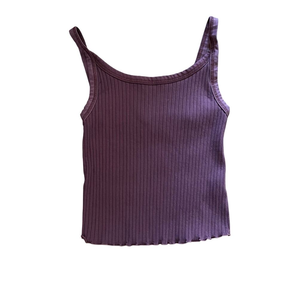 ❤️ 3/$25 Old Navy Ribbed Cropped Tank Top in Copper Moon | S